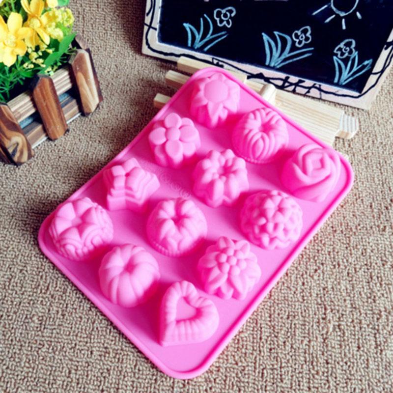 8Cell Silicone Frozen Ice Cream Mold Juice Popsicle Maker Children Pop Mould Lolly Tray Silicone Molds Cake Decorating Baking