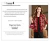2025 Women's Spring & Autumn Jacquard Knit Cardigan: Casual Loose Sweater Coat