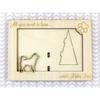 Akita, Akita Inu - Photo frame, engraved wooden frame, a lovely gadget for the dog lover by Art-Dog