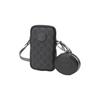 Gucci GG Canvas Leather Mini Crossbody Bag With Pouch Black Daily Travel Shopping 700959-92TCF-1000