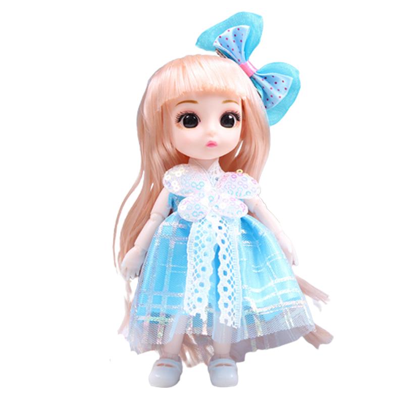 Bjd 66in Princess Dolls Movable Joints  Mini Model Toys Kids Birthday Gift