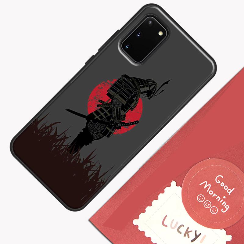 Japanese Samurai Warrior Phone Case For Samsung Galaxy S23 S26 Ultra S20 S21 S22 S24 S25 Plus S10 S25 FE Cover Shell