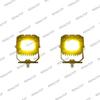 Hood LED Work Light LED Light Fog Light Kits Mount Holder For Ford Ranger T9 2023-2025+ LED Hood Hinge Ditch Light Mount Bracket
