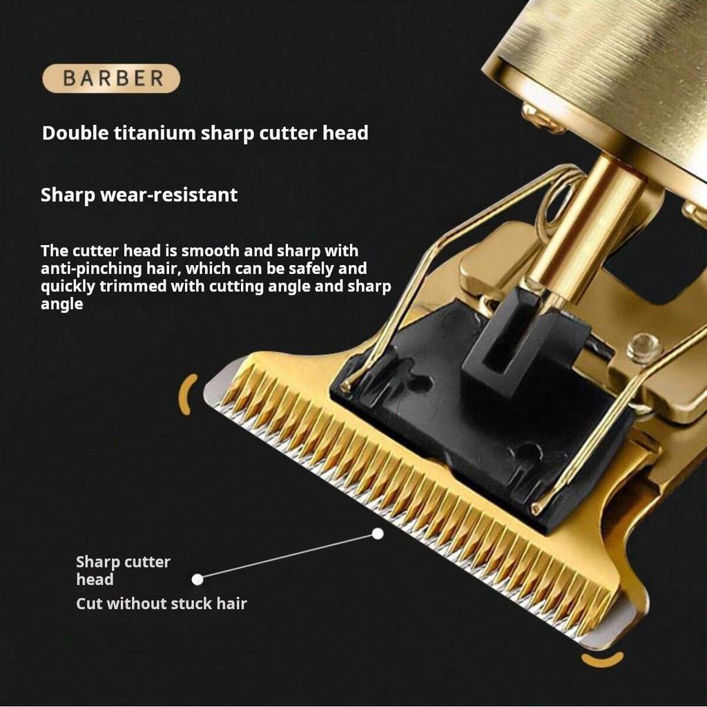 Hair machines hair clipper carving professional bald fader home large screen digital display electric hair clipper