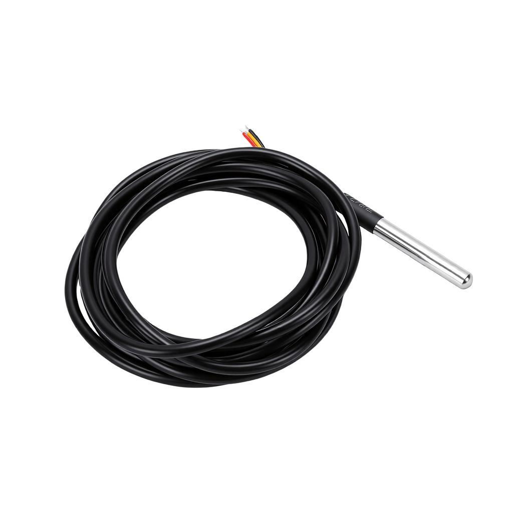5PCS Digital Temperature Sensors Fit for RPI Water Proof Stainless Steel Temperature Probe 2M