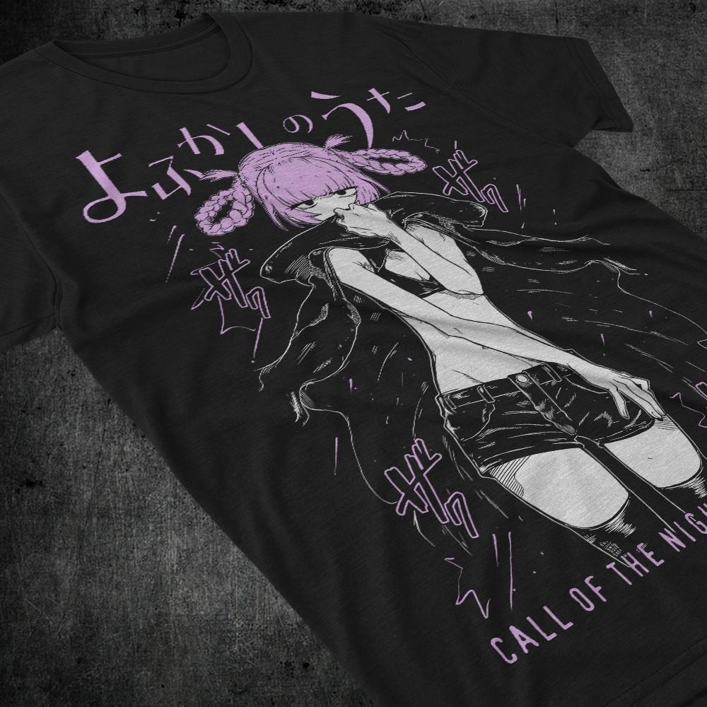 

Kou Yamori Shirt,Nazuna Nanakusa,Anime,Kawai,Call Of The Night Shirt All Size 3XL