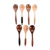 Dessert Wood Tableware Hand-made Black Walnut Cooking Utensil Kitchen Tool Wooden Spoon Soup Spoon