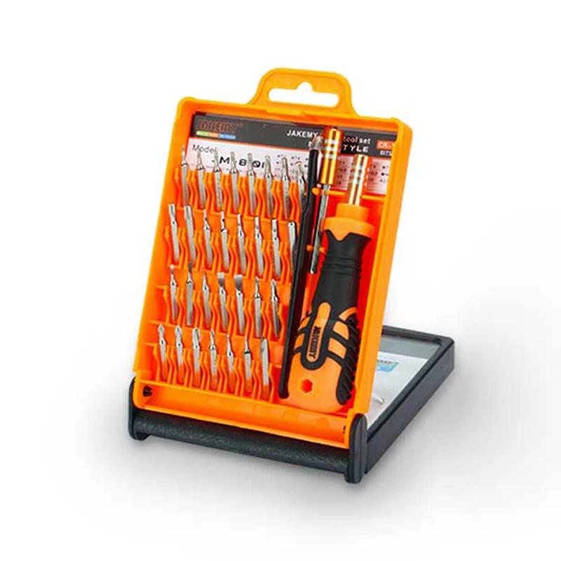 

JAKEMY JM-8101 33 in 1 High Precision Screwdriver Set for Phone Tablet Laptop LCD Screen Motherboard Disassembly Bolt Driver