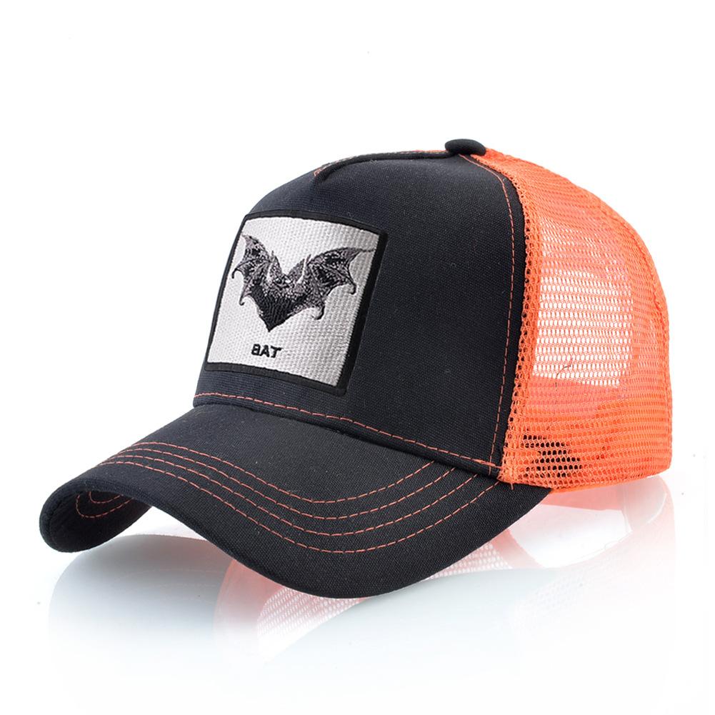 Four Seasons Trucker Cap Men Women Snapback Hip Hop Baseball Cap With Embroidery Scorpion Patch Adjustable Visor Hat