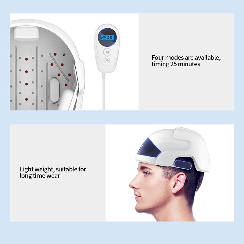 Laser Hair Regrowth Laser Helmet Men Hair Growth Cap Helmet Hair Loss Laser Treatment Hair Fast Growth Anti Hair Loss