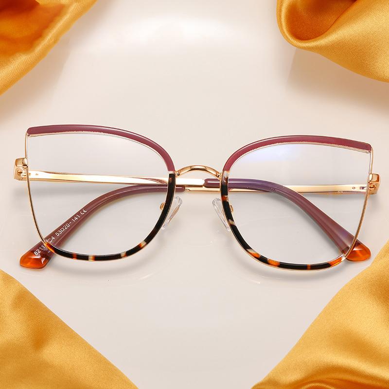 Reading Eyewear Anti Blue Eye Cat's Transparent Classic Woman Clear Ray Presbyopic Double Presbyopic Colors Feline Vintage Retro Light Glasses TR90