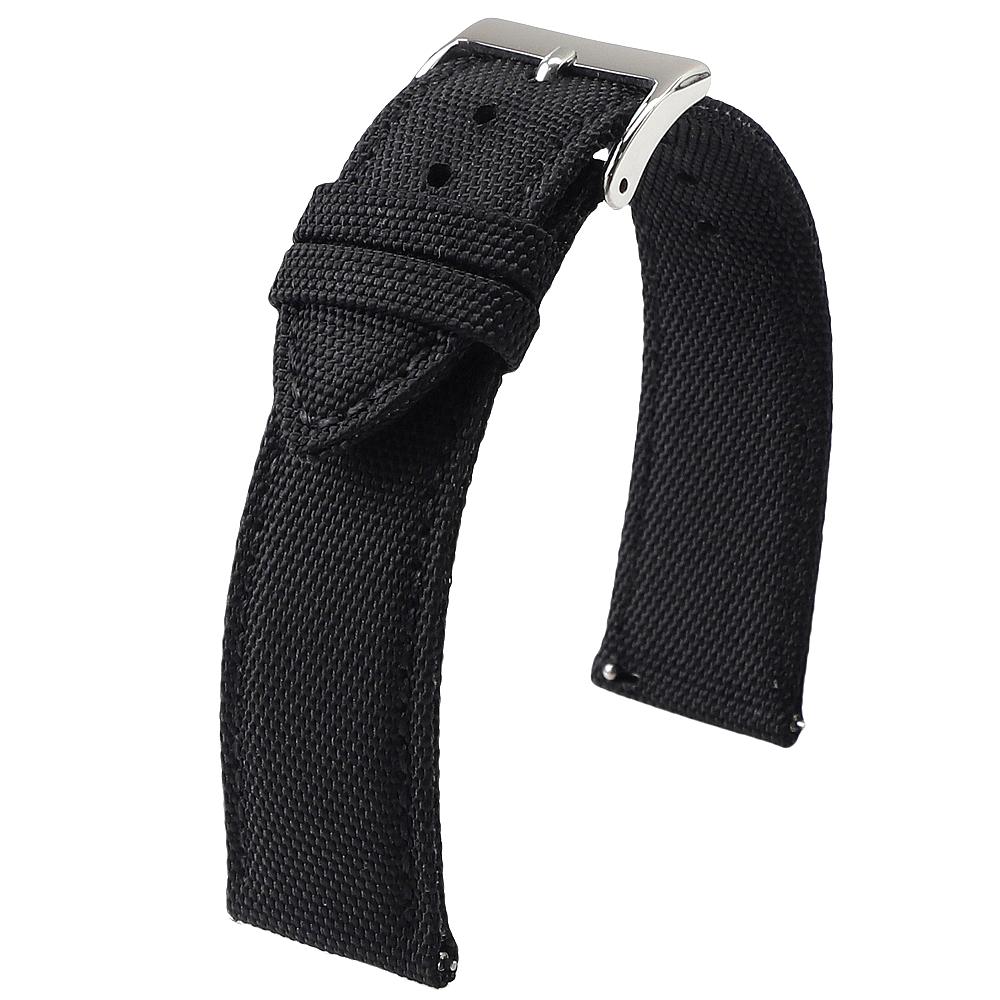 18mm 19mm 20mm 21mm 22mm 24mm Wasserdichtes Segeltuch Uhrenarmband Beidseitiges Nylon Uhrenband Schnellwechselband Sportgürtel Für Herren