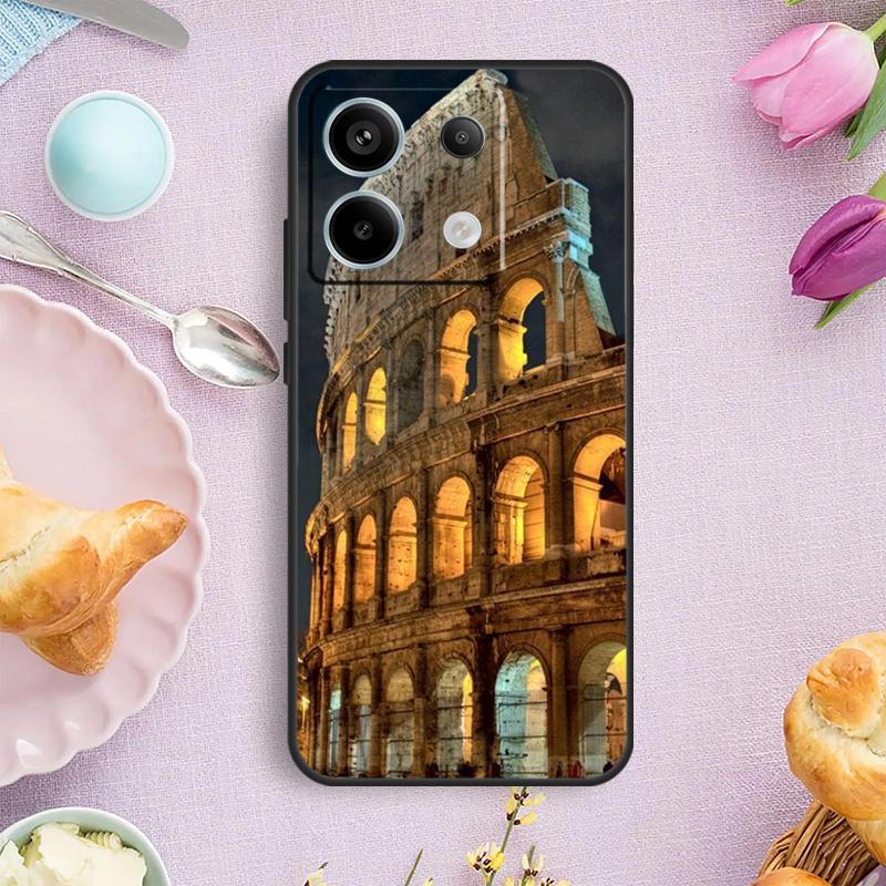 Colosseum Rome Italy Phone Case For Redmi Note 13 9 10 11 12 Pro Plus 10S 11S 12S Redmi 12 9C 10C 12C 13C Cover