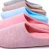 Fashion Slippers Women Winter House Soft Home Cotton Indoor Light Floor Shoes Men Couples Silence Slides Bedroom Zapatos De Mujer