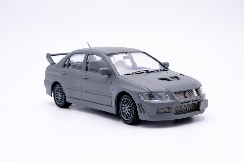 Série Touge 5 Mitsubishi Lancer Evolution VII GSR Plastikový modelový kit 1/24 Č.