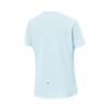 Li-Ning Comfortable Quick-Dry Versatile Short Sleeve T-Shirt Women Tops Light-Sky-Blue ATSV098-5