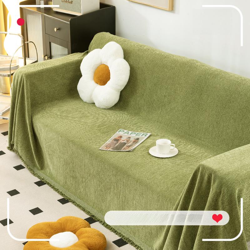 Sofa Nonslip 2025 Chenille Cover Antiscratch Allseason Slipcover
