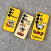 Comedy Animation C-Cuphead Cartoon Phone Case For Samsung S 24 Fe 25 Ultra Plus 20 Lite 21 30 22 23 24 22 Ultra 5G Fundas