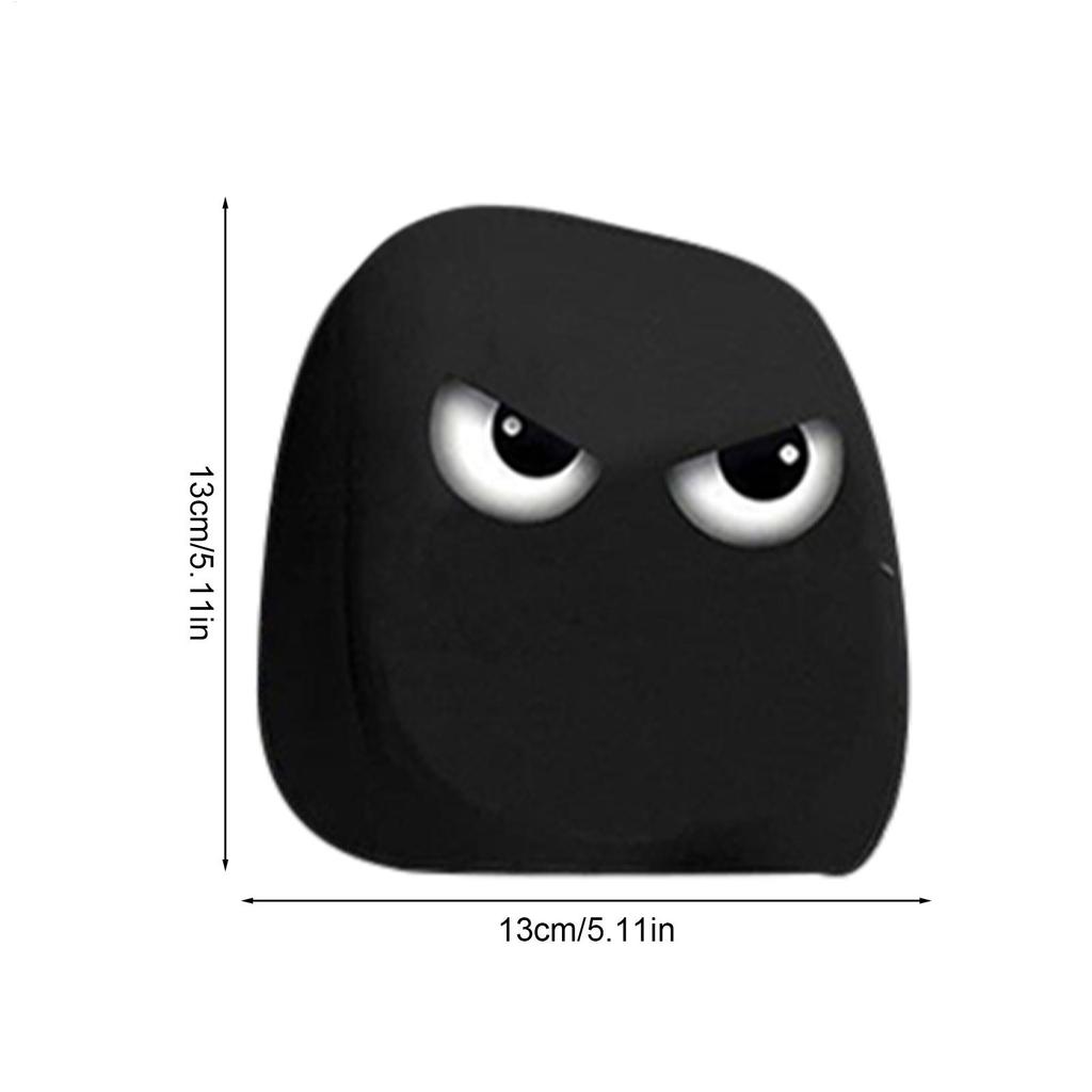 2pcs Car Headrest Covers Big Eyes Auto Headrest Protector Decorative Interior Accessories  Universal Car Seat Headrest Cover