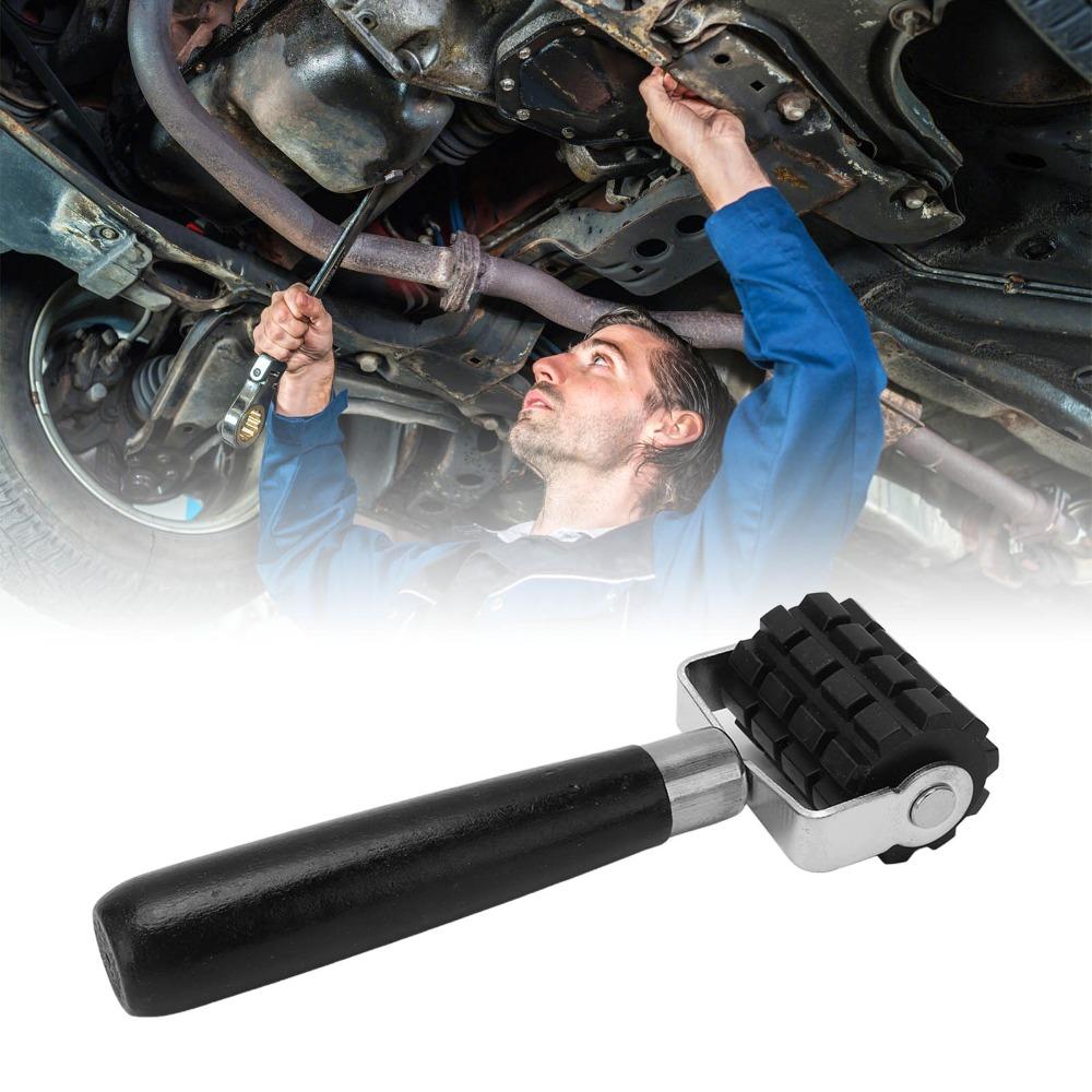 2pcs 6.9in Length Noise Insulation Roller Application Rolling Wheel  For Car Enthusiasts