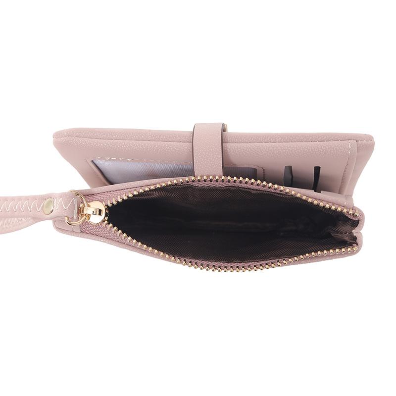 Short Wallet for Women Simple Versatile Foldable  Portable Coin Purse