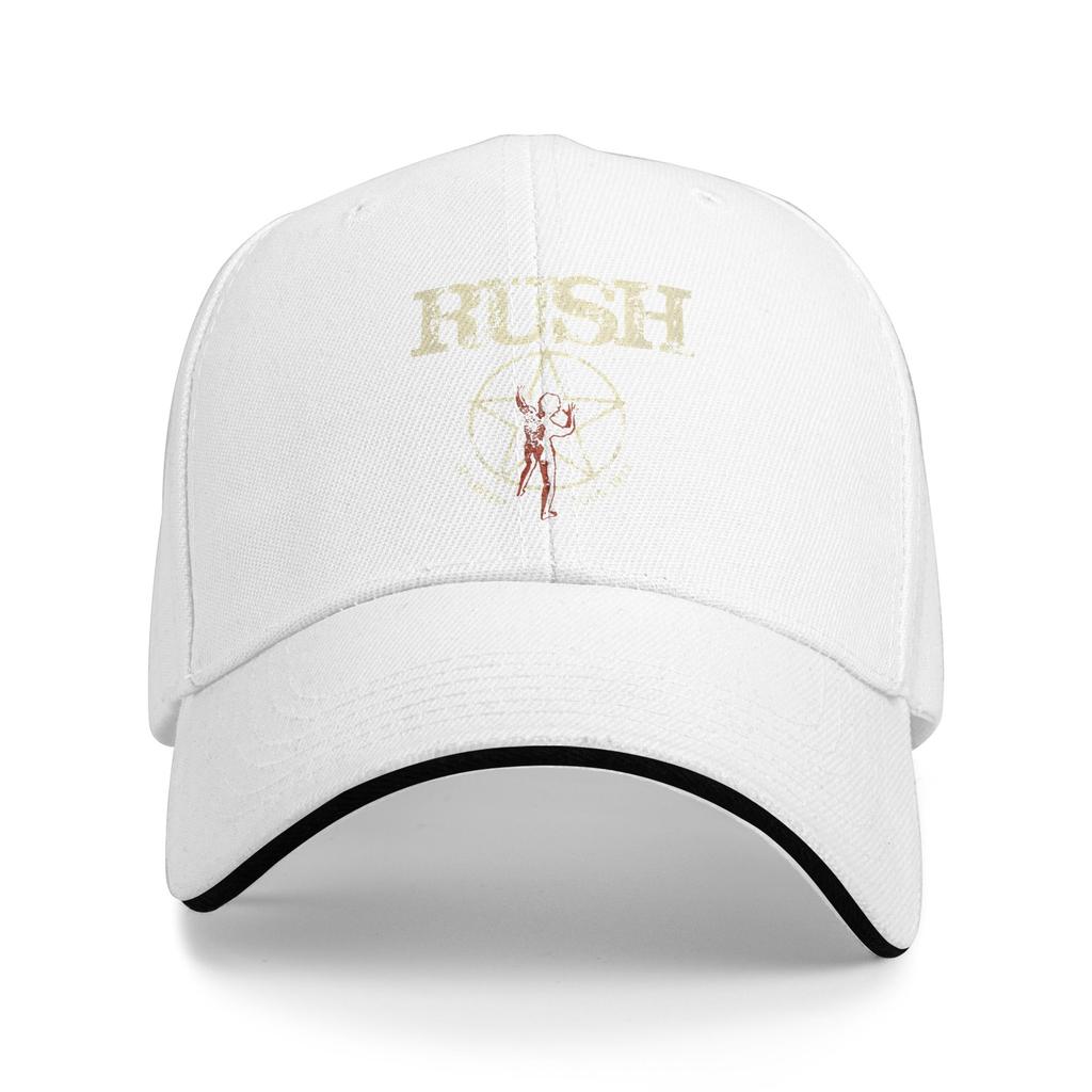 Rush Rock Band Sun Baseball Cap Spring y2k Retro Trucker Hat For Men Adult Hiking Fishing Snapback Cap