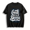 Create Your Own Success Inspirational Graphic Casual Trendy Tee Pure Cotton T-shirt
