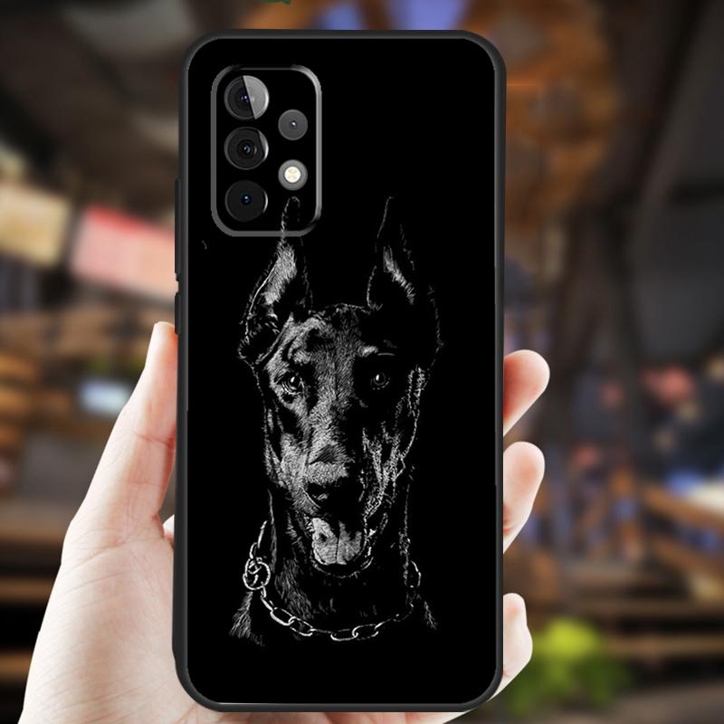 Dachshund Doberman Dog Case For Samsung Galaxy A26 A54 A14 A36 A16 A33 A56 A15 A55 A53 A35 A22 A32 A52 A34 A05 A06