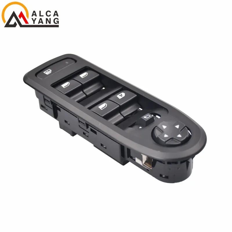 For Peugeot 301 2014-2017 Elysee 98025201ZD Front Side Electric Master Car Power Window Switch Glass Lifter Button Orange LED