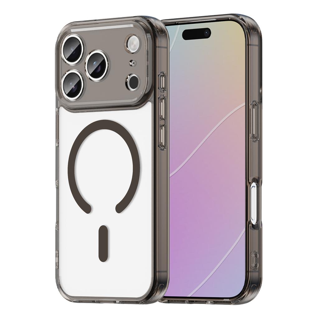 For iPhone 17 Pro Phone Case, Magnetic Shockproof Transparent Cover for iPhone 17 Pro