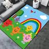Sig. Tappeto Little Miss da Uomo per Soggiorno Camera da Letto Casa Decorazione Divano, Tappetino Antiscivolo per Giochi Bambini