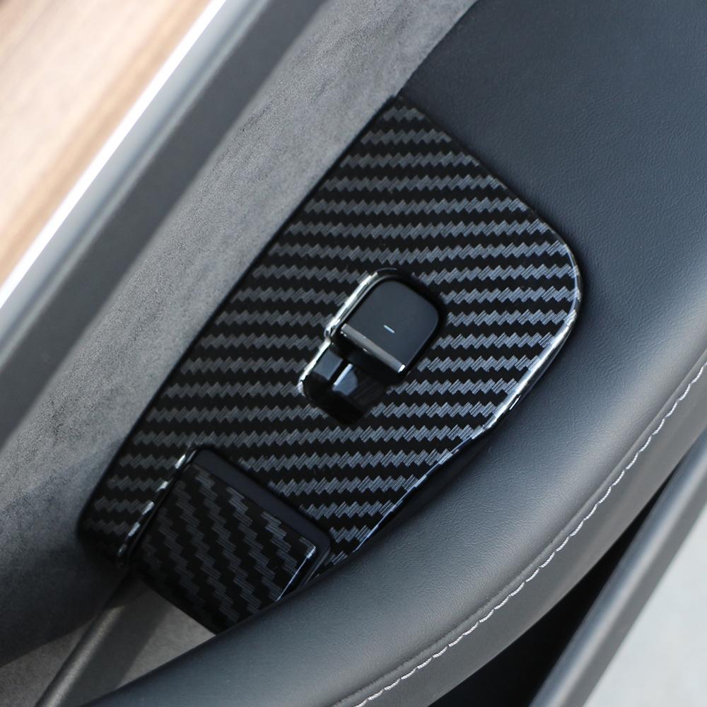 For Tesla Model 3 Model3 2017 2018 2019 2020 2025 2025 2025 Window Lift Panel Cover Decoration Sticker Trim Accessories