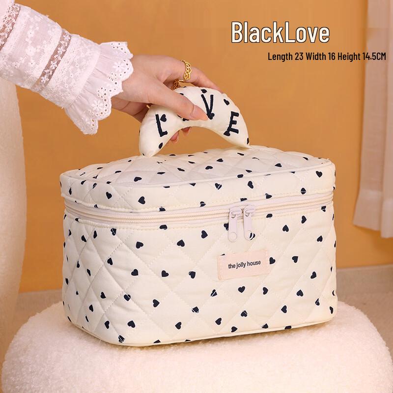 

MDNG Large Capacity Heart Cosmetic Bag Large