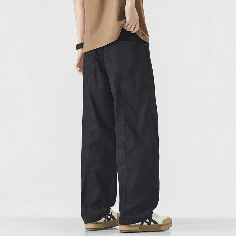 American tooling paratrooper pants deconstruction white casual pants men's new loose and comfortable tooling pants wholesale