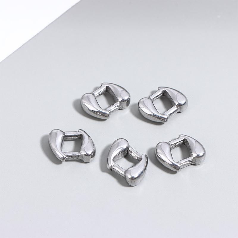 5/10 Pcs Anti-Fade Stainless Steel Pointed Cone Charms, Connector Pendants for Handmade Bracelet & Necklace DIY