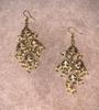 Indian Handmade Drop Earrings Gold Finish Beads Lacquer Kundan Jewelry