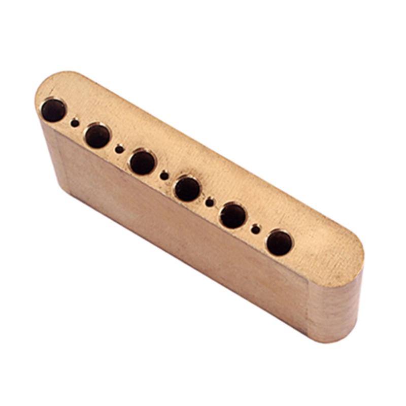 10,4mm Jednoduchý Rock Systém Mosazný Tremolo Blok 74mm Kytarové Příslušenství pro
