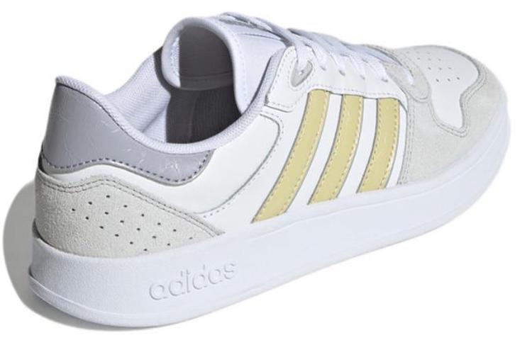 adidas Breaknet Plus 'White Gray Yellow' Women's GX8206