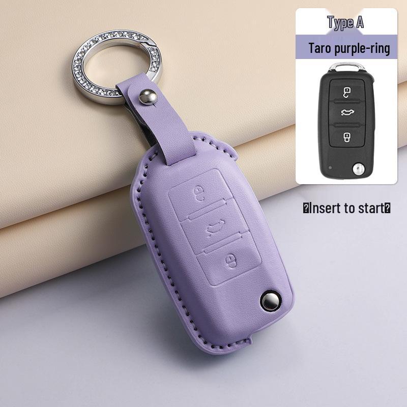 Volkswagen Key Cover for Sagitar, Bora, Magotan, Golf, T-Roc, Tiguan L, Passat, and Lavida Models