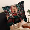 Football Star Number  Personalized Pillow Cover Kids Bedroom Wild Party Decor Pillowcase kid Birthday shower Gift