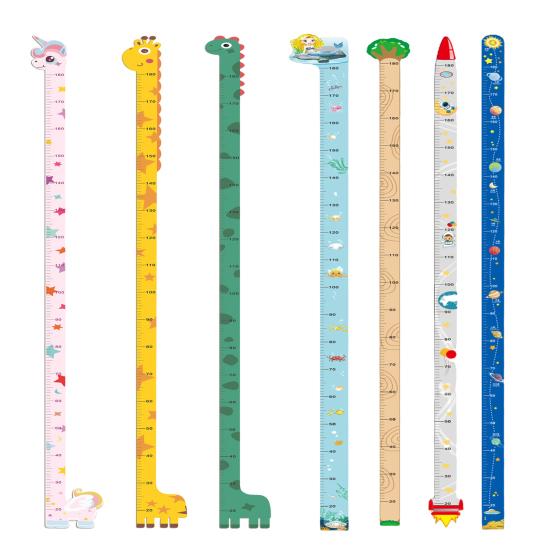 Kids Growth Chart Wall Sticker Children Room Nursery Bedroom Baby