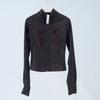 Womens Zipper Long Sleeve Stand Collar Yoga Jacket Workout Top Slim Fit Athletic Pullover Gym Running Fitness