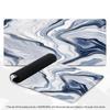 Large Black Marble Swirl XXL Mousepad Abstract Liquid Texture Deskmat Non-Slip Rubber Gaming Pc Keyboard Desk Gamer Mats