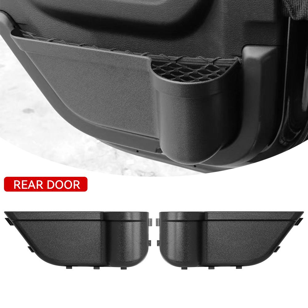 Front Rear Door Organizer Tray For 2018 2019 2020 2025 2025 2025 2025 Wrangler JL 4XE JLU Rubicon Sport Sahara Gladiator JT