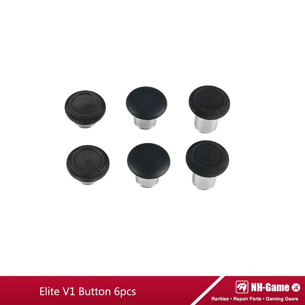 Analog Buttons For Xbox Elite Series 1 Controller Thumb Grips Stick D-Pad For PS4 Joystick Bumper Bullet Set Stand 6pcs Grips