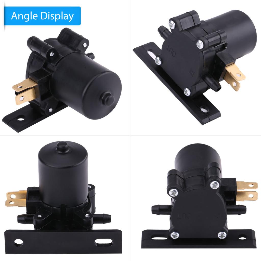 12V Motore Pompa Lavavetri per Auto Furgone Autobus Camion Pompa Lavavetri Pompa Lavavetri