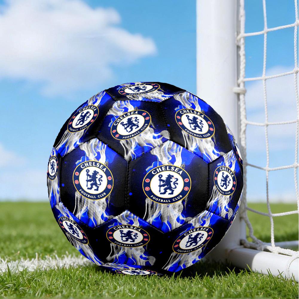 Chel-sea Fc Printed Size 5 Soccer Balls, High-Quality, Anti-Slip, Protective Football, A Unique Gift , Birthdays, Christmas Gifts