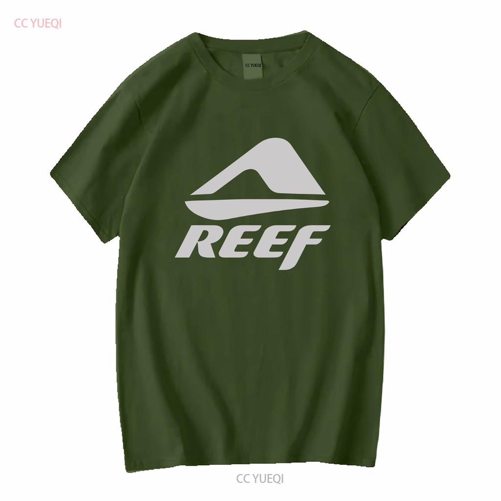 Hot Sale Reef Surf T Shirt 100 Cutton Size S 5xl Ship From Usa Long Sleeves Vintage Washed Comfortable Versatile Homme Unisex
