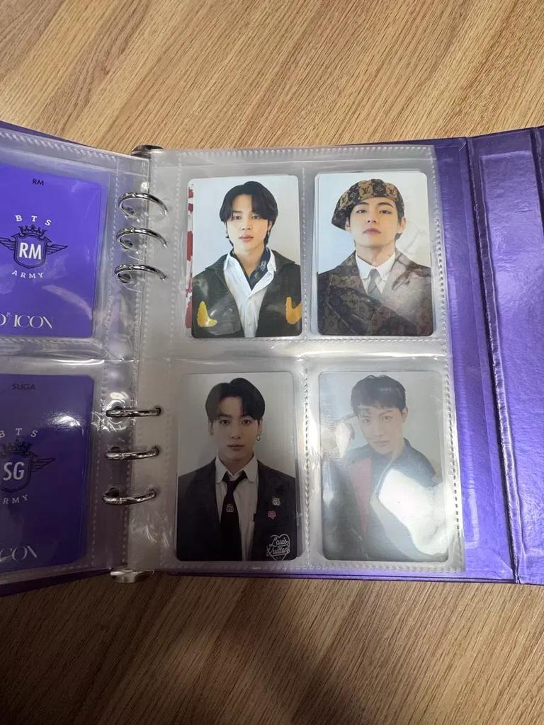 BTS Diablo Icon Photocard Custom Book