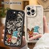 Phone Case: 2D Flat Design Suitable for iPhone 18, 17, 16, 15, 14, 13 Pro Protective Case, Unisex, Christmas Cartoon, Christmas and Halloween Holiday 